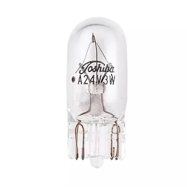 VDO Type D - White Wedge Based Peanut Bulb - 12V - 4 Pack [600-809]