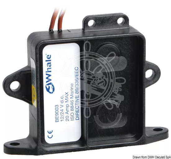 Whale 12/24V Automatic Bilge Pump Switch - Osculati 16.548.90