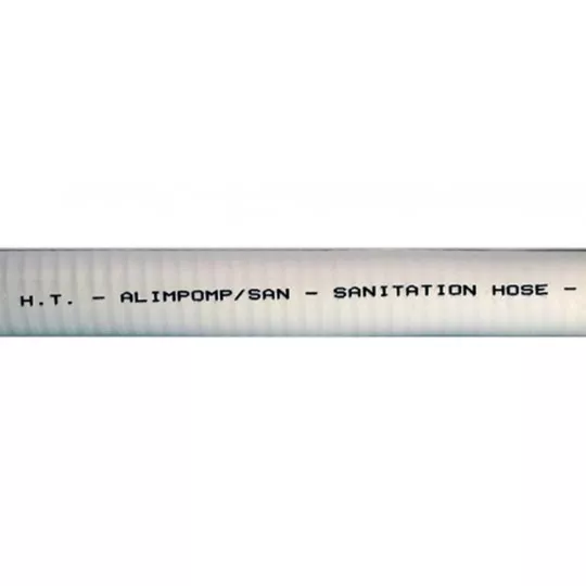 White PVC Hose 10 m 20 mm