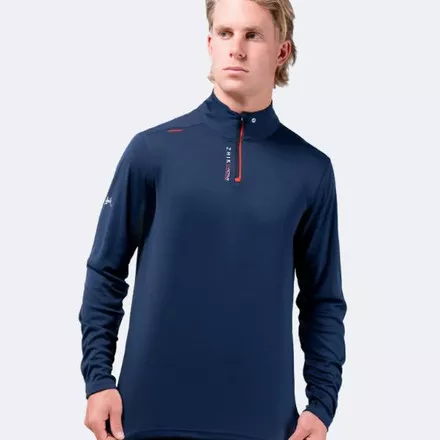 Zhik Mens UVActive UPF50+ High Collar Top - Navy